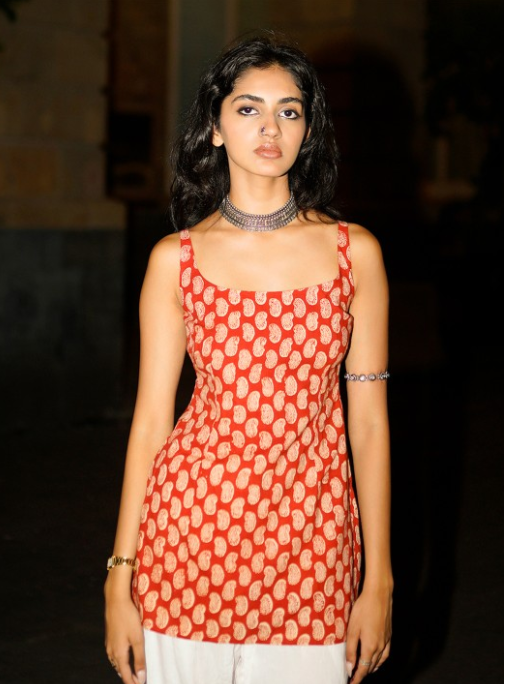 Women Paisley Printed Pure Cotton Kurti